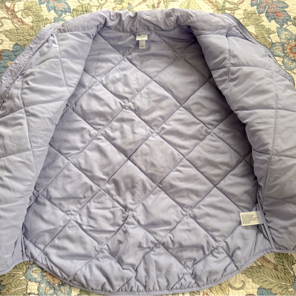 All In Motion Zip-Up Lightweight Quilted Jacket - Picture 8 of 10